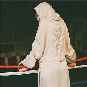 New Free People Movement X EVERLAST Satin Robe sz L